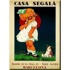 Metal Kartpostal - CASA SEGALA 15 x 21