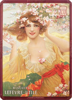 Metal Poster - LU FLEURS DE PRINTEMPS - Matignon 15X21