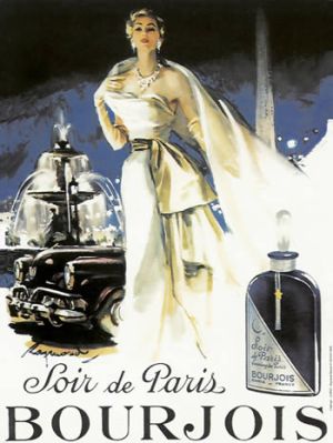 Karton Afiş - SOIR DE PARIS 24 X 32 cm