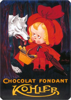 Metal Poster - CHOCOLAT KOHLER-ONWY METAL 15X21                             