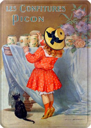 Metal Poster - CONFITURES PICON METAL15X21CM