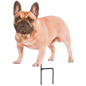 House2home Ayaklı Metal Bahçe Süsü  - Köpek 26cm
