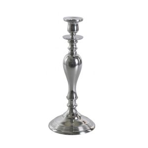 House2Home Aluminyum Döküm Şamdan Parlak 30cm