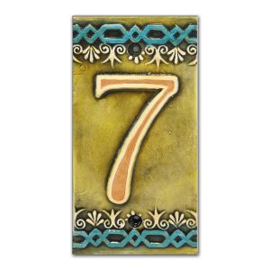 House2home El Yapımı Seramik Kapı Numarası 7