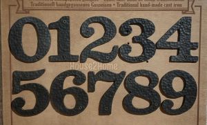 House2Home El Yapımı Pirinç Kapı Numarası Oksit  - A