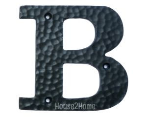 House2Home El Yapımı Pirinç Kapı Numarası Oksit  - B