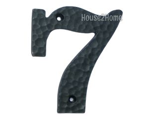 House2Home El Yapımı Pirinç Kapı Numarası Oksit  - 7