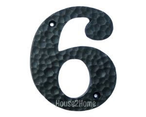 House2Home El Yapımı Pirinç Kapı Numarası Oksit  - 6
