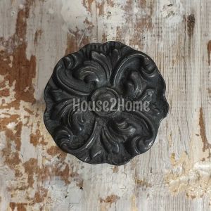 House2Home El Yapımı Pirinç Kapı Topuzu Oksit