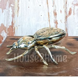 House2home El Yapımı Pirinç  Örümcek Kül Tablası
