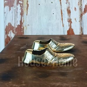 House2home El Yapımı Pirinç  Kundura Kültablası