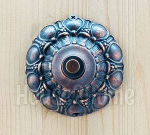 House2Home El Yapımı Pirinç Kapı Zili Bakır