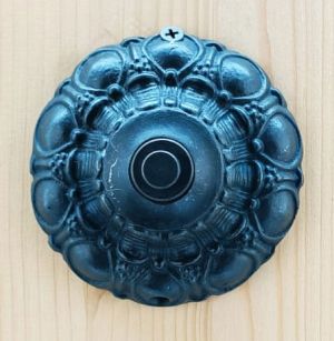 House2Home El Yapımı Pirinç Kapı Zili Oksit