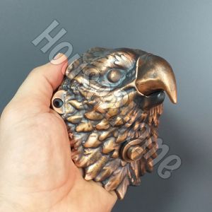 House2Home El Yapımı Pirinç Kartal Kapı Zili Bakır