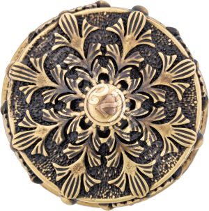 House2Home El Yapımı Pirinç İşlemeli Kapı Topuzu