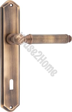 House2home El Yapımı Pirinç Aynalı Kapı Kolu Takımı