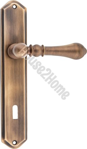 House2home El Yapımı Pirinç Aynalı Kapı Kolu Takımı