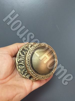 House2Home El Yapımı Pirinç İşlemeli Kapı Topuzu