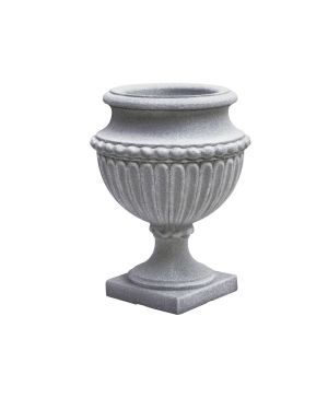 House2home Taş Görünümlü Dış Mekan Büyük Saksı Y: 46cm Çap:29cm