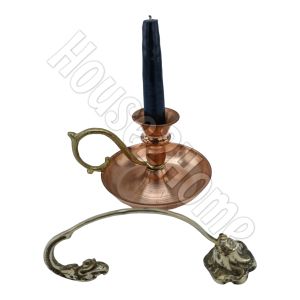 House2Home El Yapımı Pirinç Mum Söndürücü – Dekoratif Mum Söndürme Aparatı