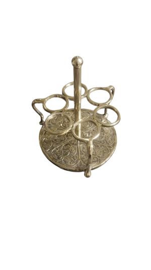 El İşlemeli Pirinç Ruj Standı