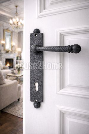 House2home El Yapımı Pirinç Kapı Kolu Oda & Yale