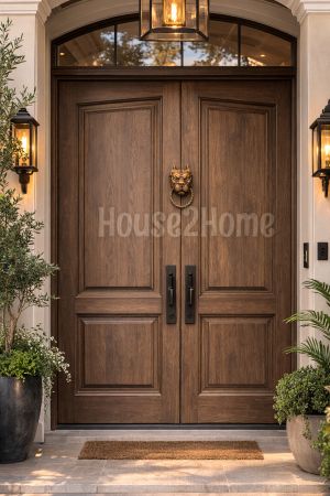 House2home El Yapımı Pirinç Pitbull Kapı Tokmağı Bakır Küçük Boy
