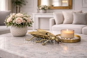 House2home El Yapımı Pirinç  Sinek Kültablası