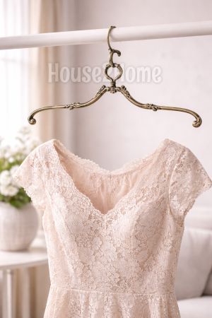 House2Home El Yapımı Pirinç Elbise Askısı