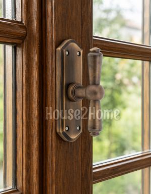 House2home El Yapımı Pirinç Pencere Kolu
