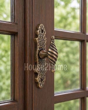 House2home El Yapımı Pirinç Pencere Kolu