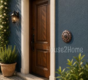 House2Home El Yapımı Pirinç Kapı Zili Bakır