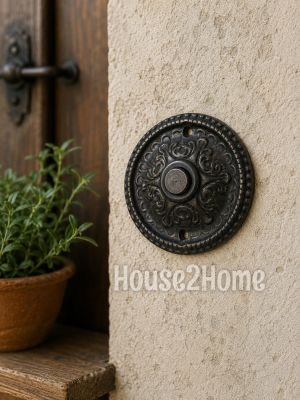 House2home El Yapımı Pirinç Kapı Zili