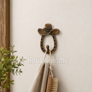 House2Home El Yapımı Pirinç Şapka Askı