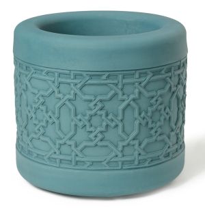 House2home Taş Görünümlü Dış Mekan Büyük Saksı Yükseklik: 50 cm - Dış Çap 55 cm - İç Çap 37 cm